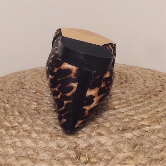 Halogen Lucy Calf Hair Slip On Loafers Leather NIB Sz 7 - Picture 4 of 10